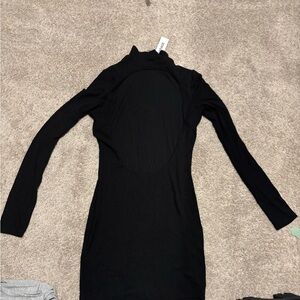 Garage mock neck dress